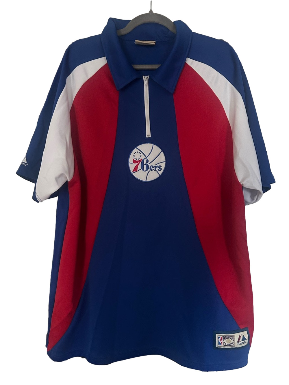 Hardwood Classics NBA Philadelphia 76ers Jersey Men’s Size XL Basketball